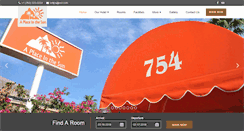 Desktop Screenshot of aplaceinthesunhotel.com